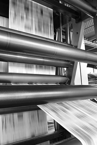 Zeitungsrotationsmaschine