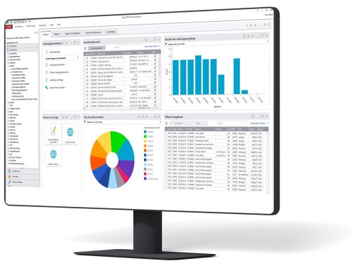 Sage 100 ERP Dashboard